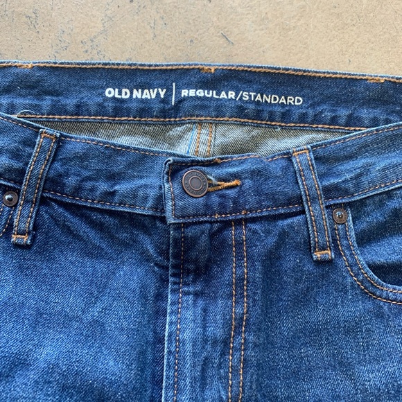 NWT Old Navy 36X32 Dark Wash Jeans - Picture 6 of 7